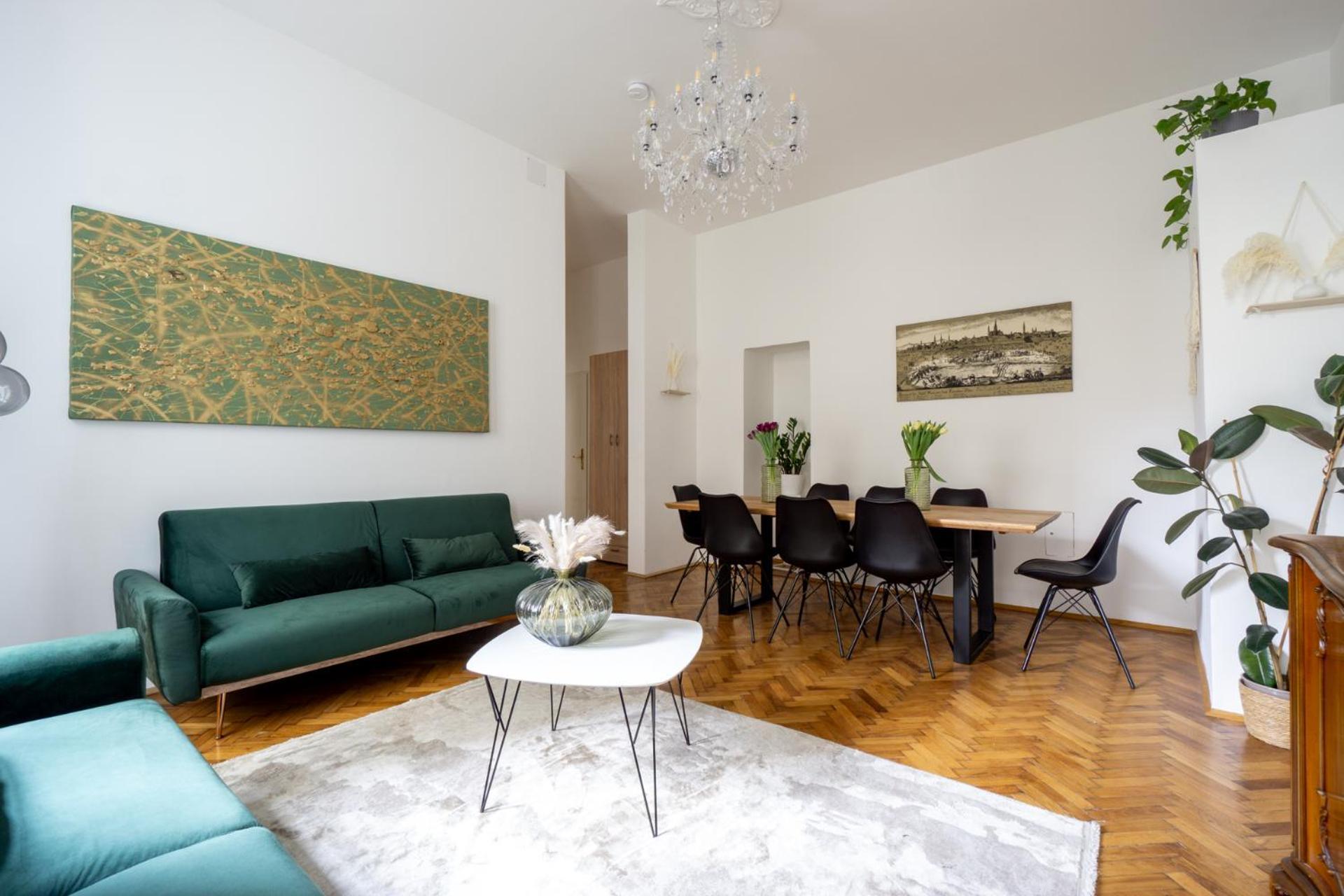 Central Apartment In Viennese Old Building Buitenkant foto